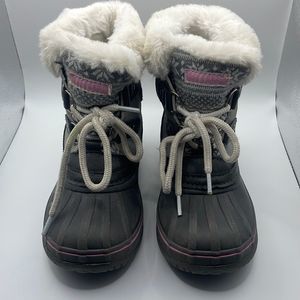 London Fog collection Lil Tottenham Girls Boots SIZE 9 with box